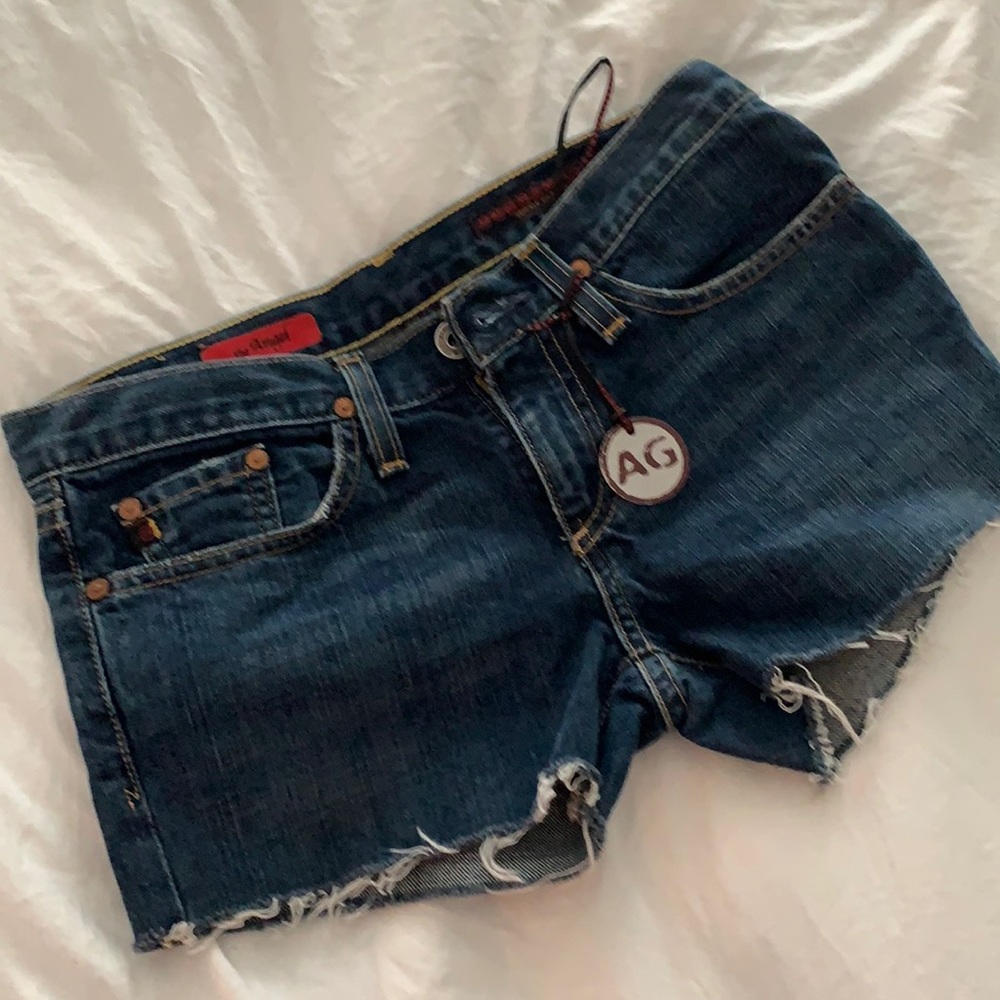 AG mini jean shorts 24 regular